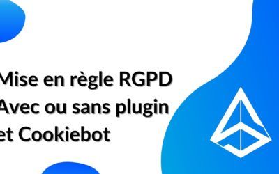 Le RGPD sur WordPress avec et sans plugin (utilisant cookiebot)